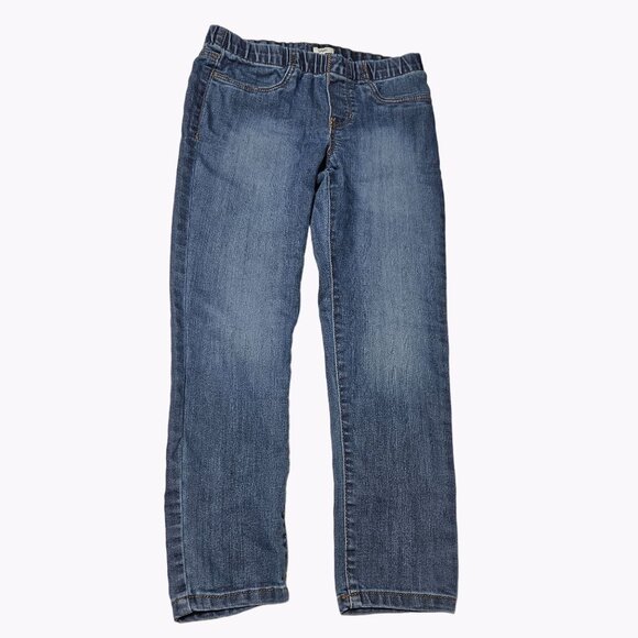 Oshkosh B'Gosh Jegging Jeans Girls Size 7 Medium Wash Denim Pants - Picture 1 of 4